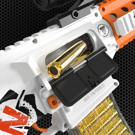 Children's Electric Continuous Firing Hand Automatic Throwing Shell M416 Soft Bullet Gun Can Fire Soft Bullet Gun Model Toy Gun