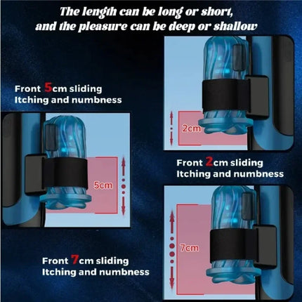 Automatic Telescopic Male Masturbator Sucking Vibration Retractable Electric Adult Sex Toy Male Masturbator Sex Toys for Men