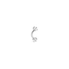 1PCS C-Silvery 6mm