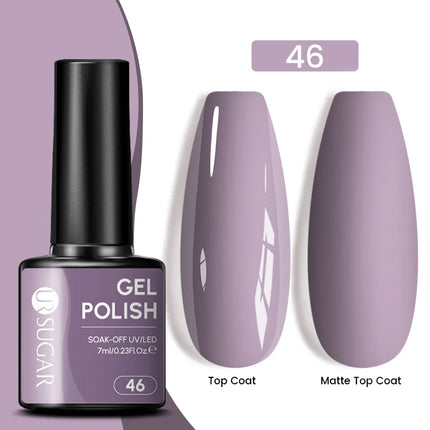 UR SUGAR 7.5ml Dark Wine Red Nail Gel Polish Autumn Gel Paint Nail Art Semi Permanent Nail Art Manicure Soak Off LED UV Nail Gel