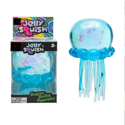 NeeDoh Squish Toy Soft Jelly Squeeze Sensory Fidget Toy Stress Relief Slow Rising Squishy Stress Ball Stretchy Desk Travel Gift