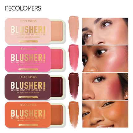 Highlight Matte Natural Blush, Long-lasting, Natural Finish, Waterproof Blush,Perfect for contouring and full makeup