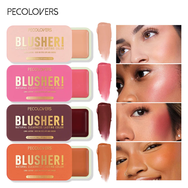 Highlight Matte Natural Blush, Long-lasting, Natural Finish, Waterproof Blush,Perfect for contouring and full makeup