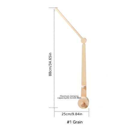 Baby Mobile Toy Wooden 0-12 Months Rattle Toy Baby Crib Mobile Toy Teddy Plush Alpaca Crib Bell Hanging Toy Baby Crib Bracket