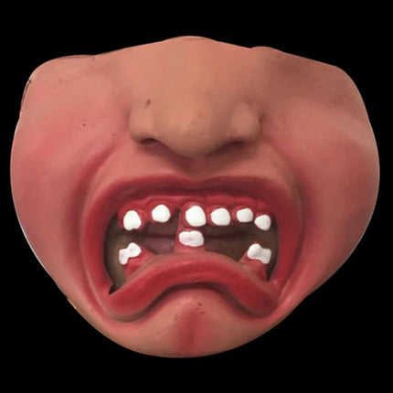 Clown Mask Cosplay Latex Props Humorous Elastic Band Horrible Scary Half Face Masks Adult Party Funny Halloween Decor Toy