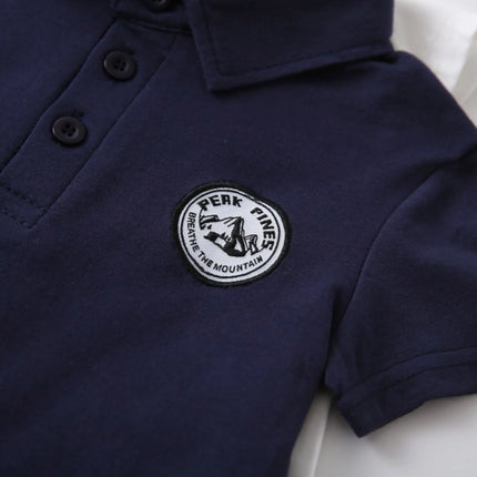 Baby Boys POLO Shirts Children's Boy Handsome Fashion Sports T-shirt Summer Lapel Short Sleeves Kids Tee Tops 3 To 7 Years