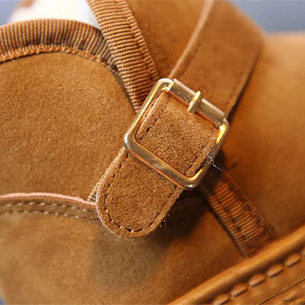 Fashion Children Casual Shoes Girls Boys Cotton Snow Boots Warm Kids Boots Boy Winter Cotton Shoes Sneakers ботинки мартин