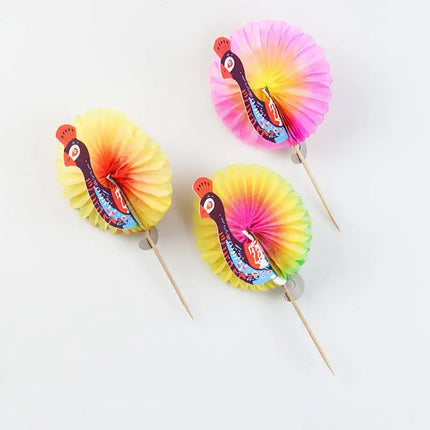 Flamingo Pineapple Sticks for Cocktail Fruit Decoration Beach Summer Holiday Party Hawaiian luau Flamingo Birthday Party Supply