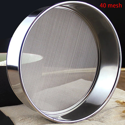 Cooking Sieve For Flour Tea Pasta Strainer Tamis Flours Mesh Rice Pastry Utensil Fine Mesh Cooking Sieve Kitchen Tamis Utensil