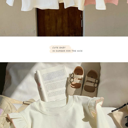 New Children's T-Shirt Sweater Girls Long-Sleeved Spring and Fall Models Long-Sleeved Bottoming Shirt Girls Sweater T-Shirt Long