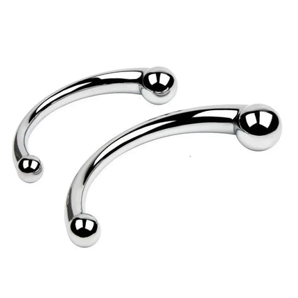 Anal Plug Dildo Aluminum alloy G Spot Wand Massage Stick Pure Metal Penis G-Spot Stimulator Sex Toy for Women Men