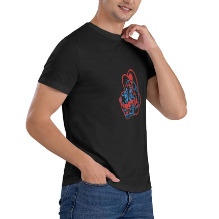 Funny Skull Mario  Men's Printed T-Shirt Unisex T shirtTshirt