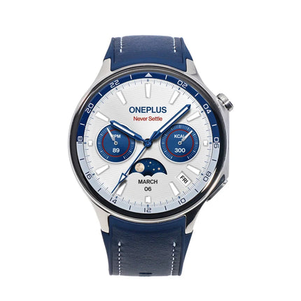 Global Version OnePlus Watch 2 Smart Watch 2GB RAM 32GB ROM 1.43'' AMOLED Display Google Wear OS 4 Dual Frequency GPS NFC Watch
