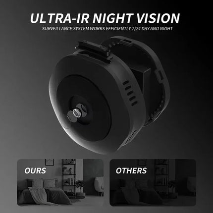 New 4K HD Mini Wireless Camera Portable Cam Night Vision Camcorder WiFi Remote Monitor Video Voice Recorder Security Camera