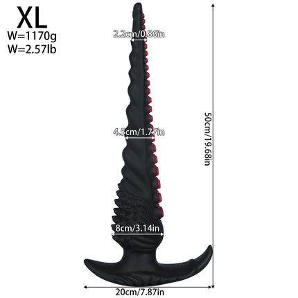 Super Long Huge Anal Plug Dilatador Fantasy Big Butt Plug Trainer Dilator Big Anal Butt Plug Audlt Sex Toys For Women Men Gay