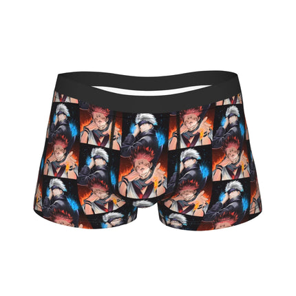 Humor Boxer Satoru Gojo Jujutsus Shorts Panties Briefs Men Underwear Kaisens Anime  Soft Underpants for Homme S-XXL
