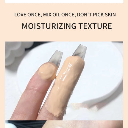 JOCO Yayasan Cecair Wajah Krim Liputan Penuh Concealer Pemutihan Pelembap Perlindungan Kalis Air Tempat Gelap Tatu Kontur Makeup