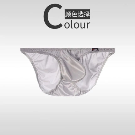 Clearance Sale Underwear men's briefs personalized Shining underwear man black Red Blue party Underwear