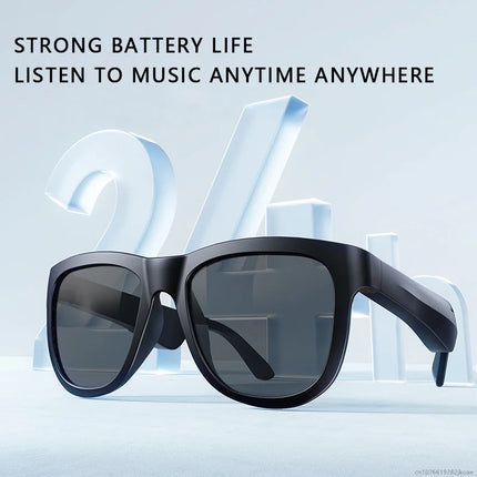 New OVO-1 Earphones Smart Wireless Bluetooth 6.0 Sunglasses Headphone Sports Music Glasses Earbuds HD Mic Headset Long Standby