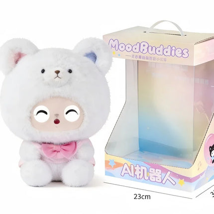 Cute posture gift giving early education AI plush toy birthday gift GPT interactive toy dialogue intelligent companionship