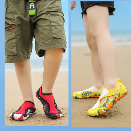 25-38# Quick Drying Water Sports Shoes Kids Summer Aqua Shoes Parent Child Vacation Beach Swim Student Indoor Fitness Shoe
