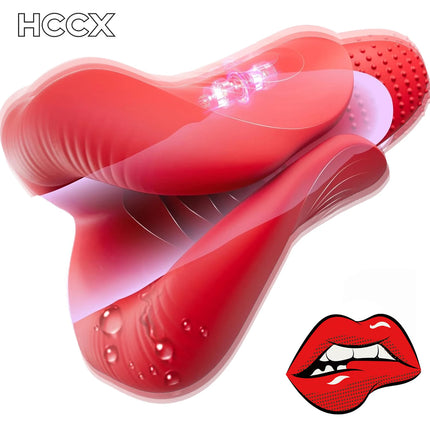 Male Masturbator Sex Toys for Men Penis Training Vibrator Blowjob Sucking Sex Machine Glans Trainer Cock Vibrating Stimulator