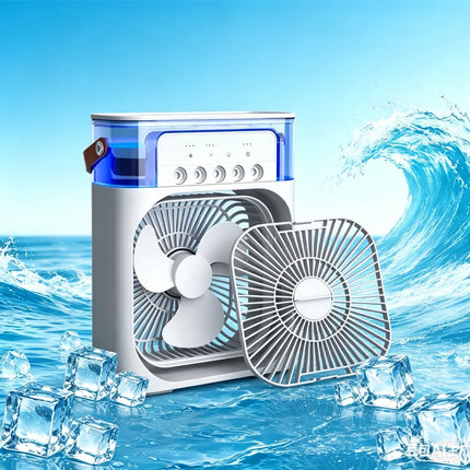 Humidifier Cooler Fan 3 Gear Air Conditioner Cooler Portable USB Desktop Spray Fans For Office Dormitory Room Cooling