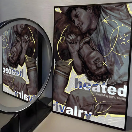 Movie H-heated Rivalry Poster Trendy And Easy-to-Apply Wall Art Stickers For Home Decor And Dorm Room Walls