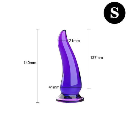 New Anal Plug Horn Dildo For Woman Prostate Dilator Massager Butt Suction Cup Sex Toys For Men Adults Beads