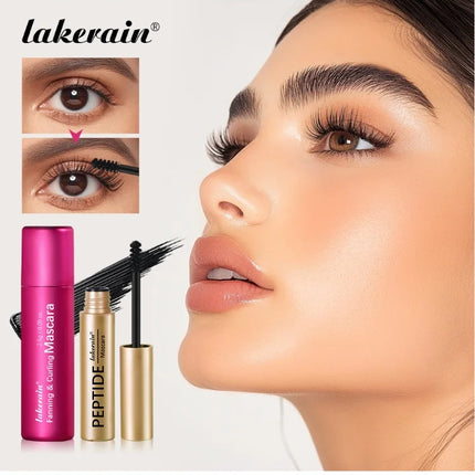 Super value cosmetics set Luxury eyelash set, eyelash care (eyelash essence, peptide mascara, curling mascara, makeup remover, e