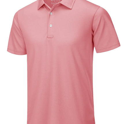 TACVASEN Summer Casual T-shirts Mens Short Sleeve Polo Shirts Button Down Work Shirts Quick Dry Tee Sports Fishing Golf Pullover