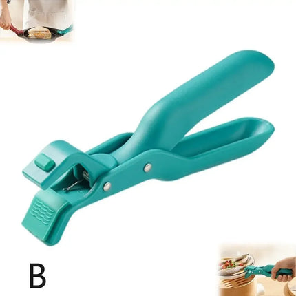 Multi-Purpose Anti-Scald Bowl Holder Clip Solid Color Color Anti 2 Scalding Home Clip Tools Silicone Kitchen