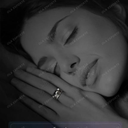 Smart Ring Heart Rate Blood Pressure Blood Oxygen Sleep Monitoring Step Counting Activity Tracking Family Friends Sharing Rings