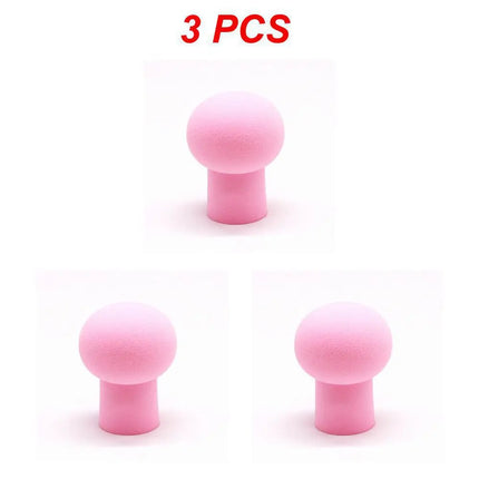 1/2/3pcs Sponge Makeup Puff Mushroom Head Cosmetic Puff Powder Liquid Foundation Puff Soft Delicate Sponge Beauty Makeup Tool