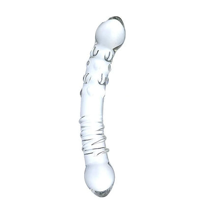 Glass Crystal Masturbation Stick G-spot Butt Anal Pussy Massager Trainer Anal Plug Butt Plug Adult Sex Toys For Men Women Couple