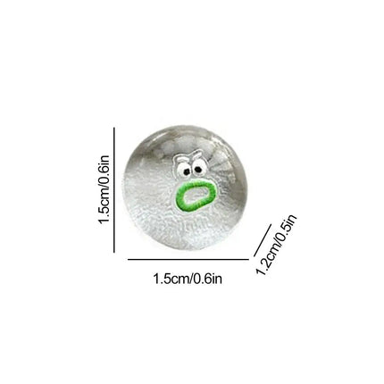 1/10Pcs Mini Squishies Expression Squeeze Fidget Toys Emotion Fidget Poppers Sensory Fidget Toys Cute Desk Accessory Kids Gifts