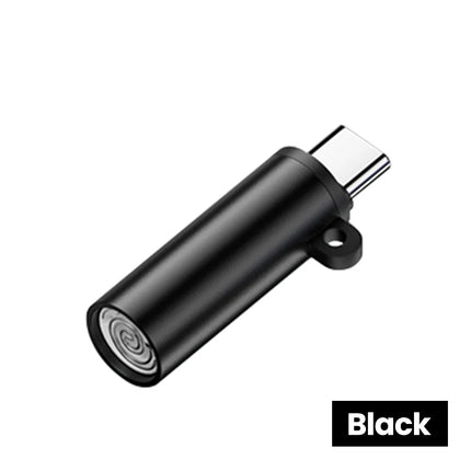 Type C Mini Cigarette Lighter Blow-to-Ignite Auto Shut-Off Outdoor Safety USB C Mobile Cigarette Lighter Adapter For iPhone 17