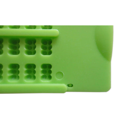 Plastic Braille Writing-Slate with Stylus Portable Braille Fingerboard Writing Learning Tool Preschool Gift for Boys and Girls
