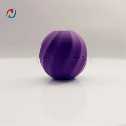 50pcs 7ml 0.25oz 7g Empty Ball plastic lip balm Sphere Lipstick Container crayon Lipstick Tubes Chapstick Tubes Holder Makeup