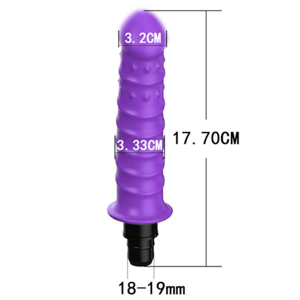 Massage Gun Head Vibration Message Gun Vibrators for Female Man Attachments  Silicone Heads for Fascia Massage Gun Percussion