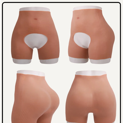 Silicone Buttock Thick Hips Panties Fake Butt Silicone Buttock Cospaly Drag queen Crossdressing Honeycomb