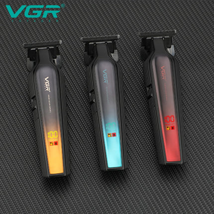 VGR Hair Trimmer Professional Hair Clipper Rechargeable Clipper Adjustable Hair Cutting Machine Electric Clipper for Men V-930