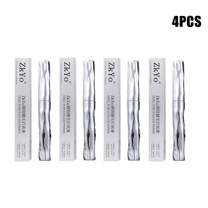 1-5pcs ZkYo Steel Tube Eyelash Primer Natural Black Mascara 3d Thick And Fluffy Waterproof Non-Smudging Women Eye Makeup