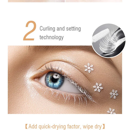 White Base Dense Curly Finalize Does Not Smudge Water Proof Mascara Makeup Cosmetic