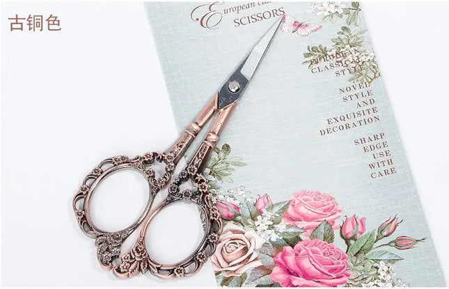 1pc Genuine Stainless Steel Nail Scissor Retro Finger Toe Dead Skin Remover Makeup Tool Nail Multi-Function Manicure Tool