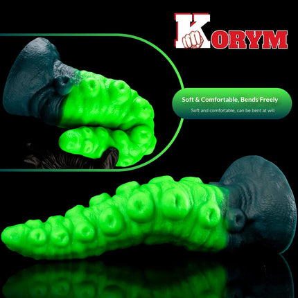 Huge Alien Tentacle Butt Plug Fantasy Anal Dildo Rear Stimulator Adult G-spot Sex Toys Waterproof Silicone Strong suction cup 18