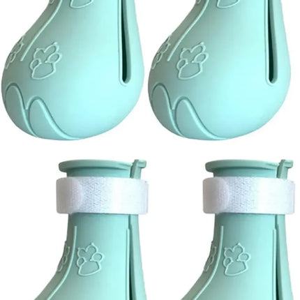 Cat Claw Protector Cat Shoes Cat Adjustable For Pet Bath Wash Boots Silicon Anti Scratch Cat Mittens Pet Grooming Supplies