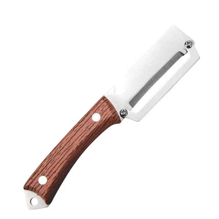 [CL]1PC Stainless Steel Kitchen Multi-Purpose Tool Flat Edge Peeler Potato Peeler Slicer Knife Watermelon/Melon Grater[CL]