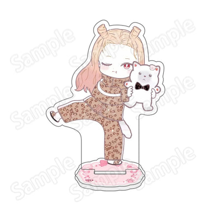 Anime My Dress-Up Darling 10cm Chibi  Acrylic stand Marin Kitagawa Sajuna Inui Shinju Inui Nowa Sugaya Cartoon keychain Cosplay