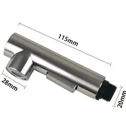 Kitchen Pull Out Faucet Sprayer Nozzle Sprayer ABS Durable Water Saving Shower Spray Head Bathroom Basin Sink Tap Replacement